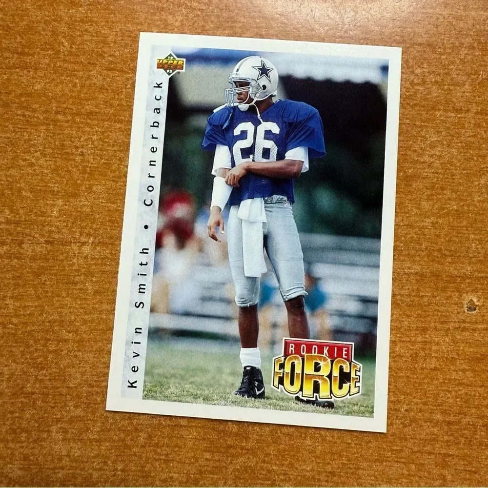 Rookie Force Kevin‎ Smith Football Card